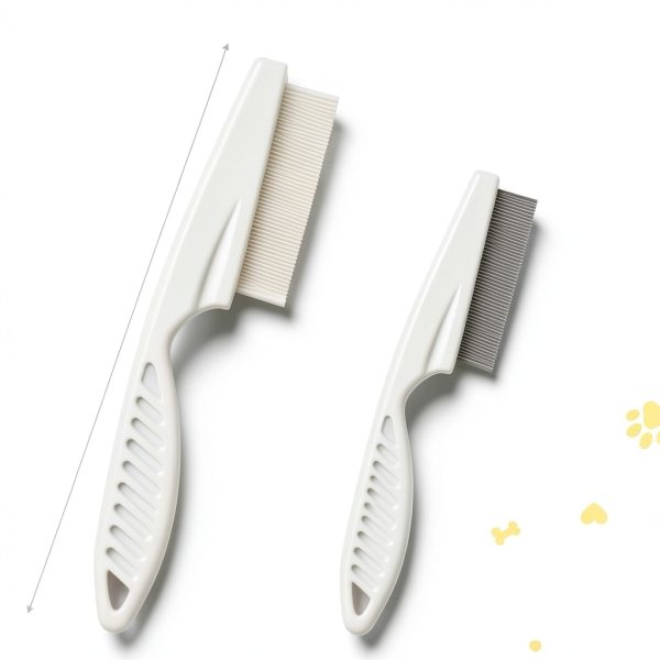 Eldraqth Pet Flea Comb Stainless Steel Ergonomic-1