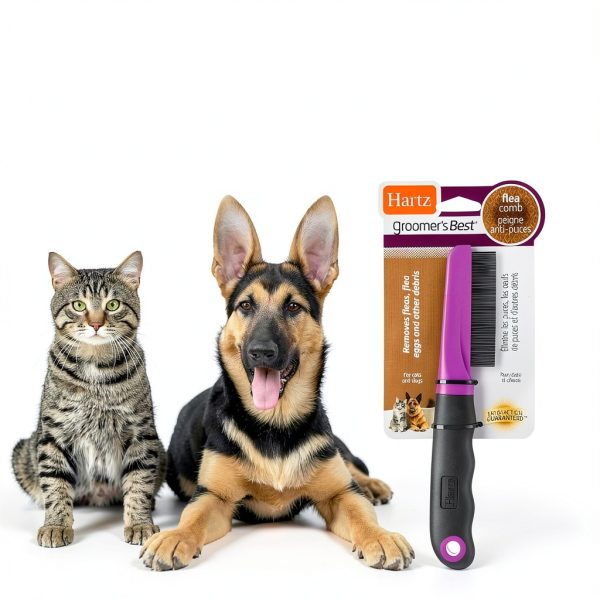 Hartz Flea Comb for Dogs Cats Fine Teeth Grooming Tool-3