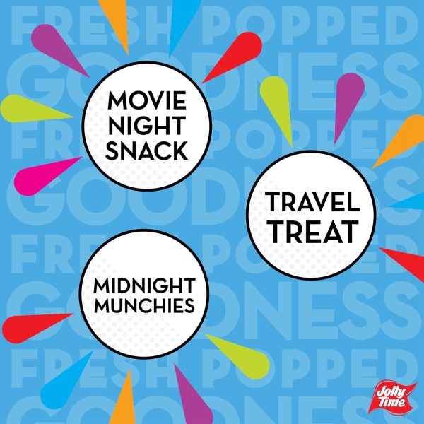 Healthy Pop Crispy N White Popcorn Jolly Time 3oz-6