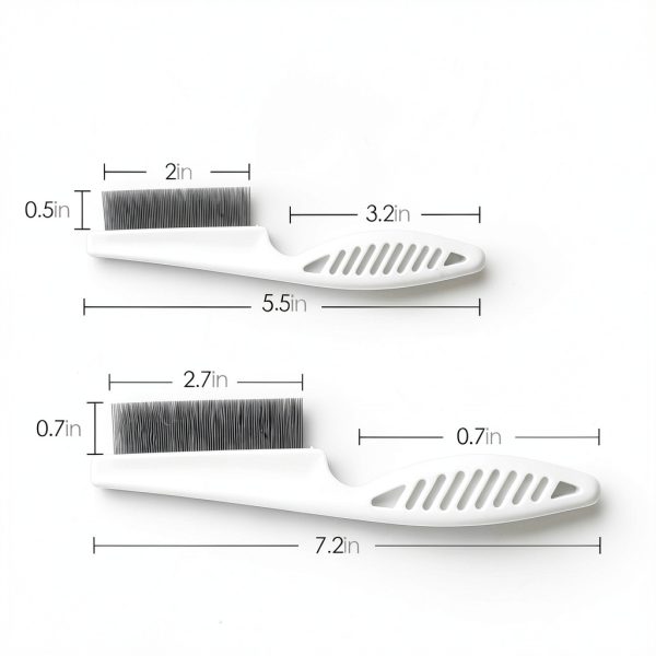 Pet Flea Comb ThinkPet Stainless Steel Groomer-5