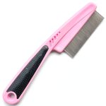 lltgmv Flea Comb for Dogs Cats Fine Teeth Grooming Tool-0
