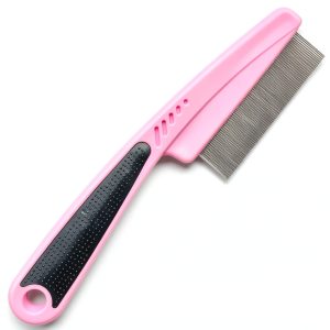 lltgmv Flea Comb for Dogs Cats Fine Teeth Grooming Tool-0