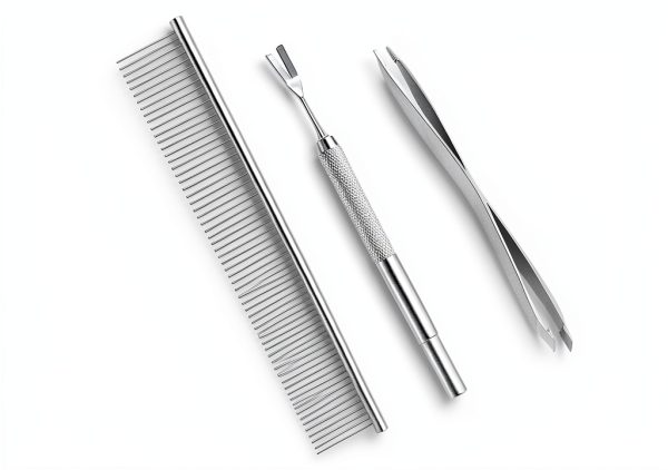BWOGUE Tick Remover Kit for Pets and People Stainless Steel-0