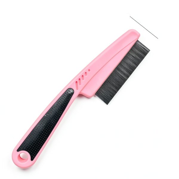 lltgmv Flea Comb for Dogs Cats Fine Teeth Grooming Tool-1