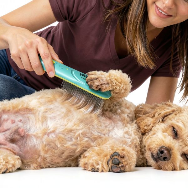 Smoothway Dog Flea Comb Stainless Steel Teeth Negative Ion-6