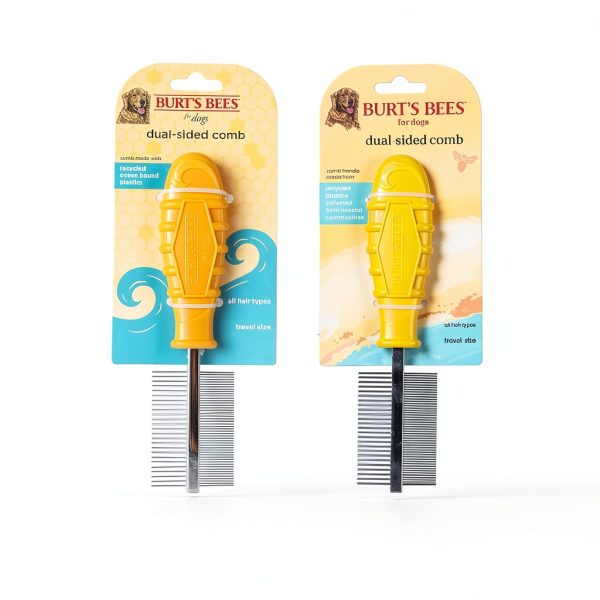 Pets People Dog Flea Comb Stainless Steel Pins Ergonomic-2