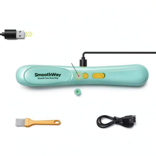 Smoothway Pet Grooming Brush Stainless Steel Teeth Ion-7