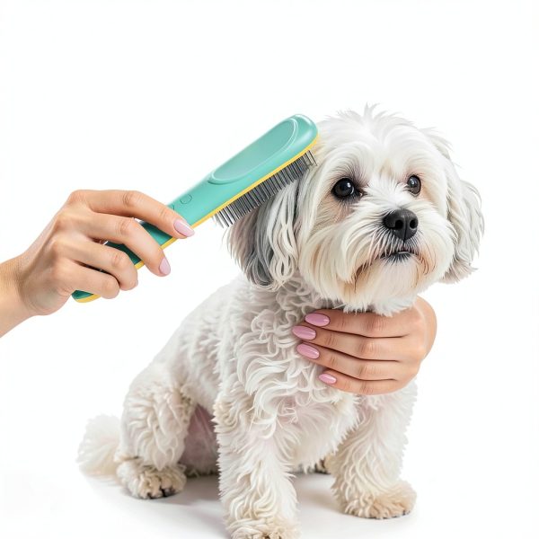 Smoothway Dog Flea Comb Stainless Steel Teeth Negative Ion-2