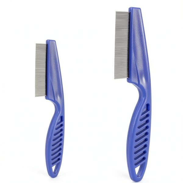 LoveBB Flea Comb Stainless Steel Teeth Pet Grooming Tool-1