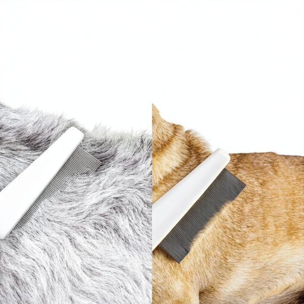 Pet Flea Comb ThinkPet Stainless Steel Groomer-3