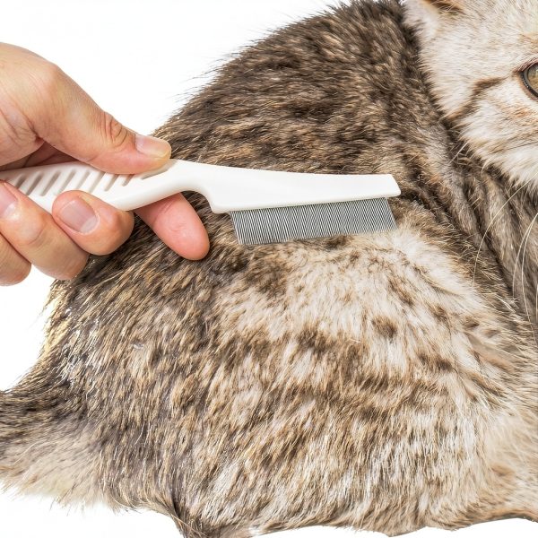 Eldraqth Pet Flea Comb Stainless Steel Ergonomic-2
