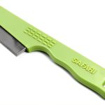 Safari Dog Flea Comb Double Row Metal Design-0