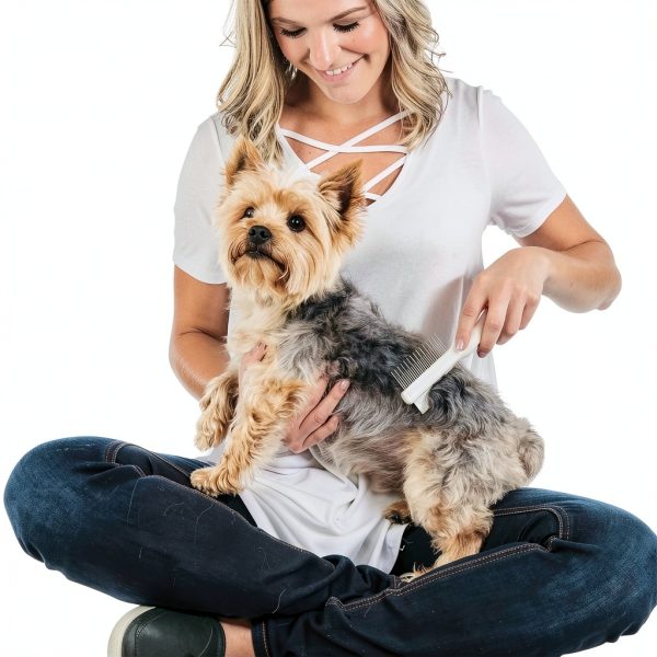 Wahl Flea Comb for Dogs Multi Use Tool No Slip Grip-3