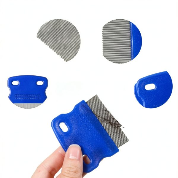 Gjinxi Stainless Steel Flea Comb Set for Cats and Dogs-2