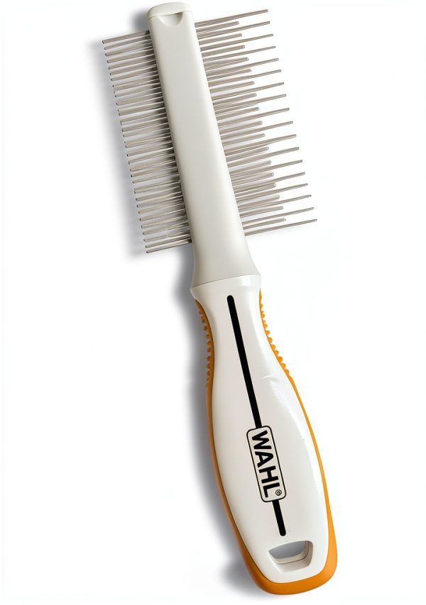 Wahl Flea Comb for Dogs Multi Use Tool No Slip Grip-0