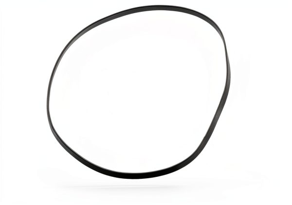 SAFIGLE Rubber Turntable Belt Black 8x0.2cm for DJs-3