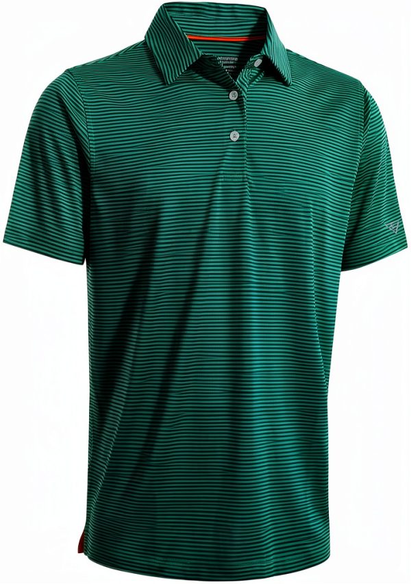 ProFit Mens Golf Polo Shirt Performance Stretch UPF30 MoistureWick-0