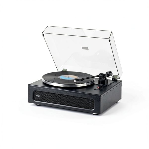 WOCKODER HQ-KZ018 Belt Drive Turntable with Built-in HiFi Speakers-7