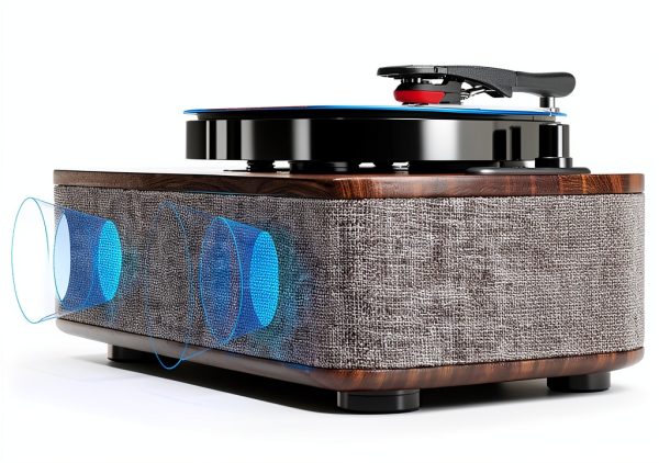 Ion Audio Luxe LP Turntable with Built‑In Stereo Speakers Bluetooth-11
