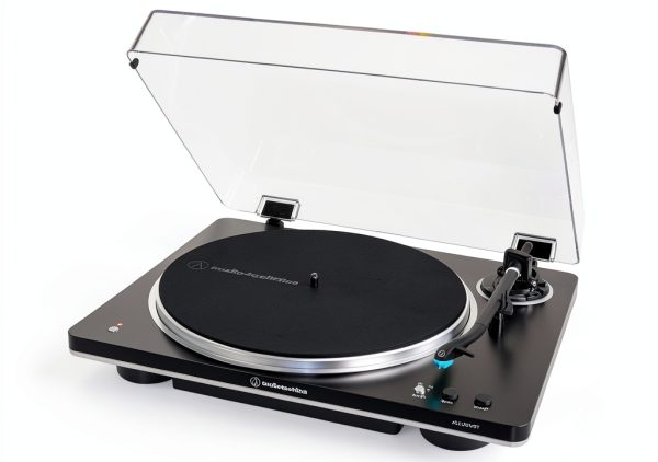 Audio-Technica AT-LP70XBT Turntable with AT-SP65XBT Speaker Black-2