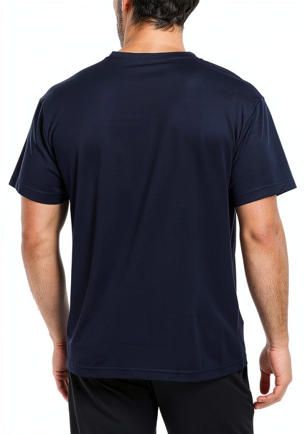 ActiveFit Men's Quick Dry Loose Fit T-Shirt Large Black-1