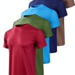 ActiveFit Men's Quick Dry Loose Fit T-Shirt Large Black-0