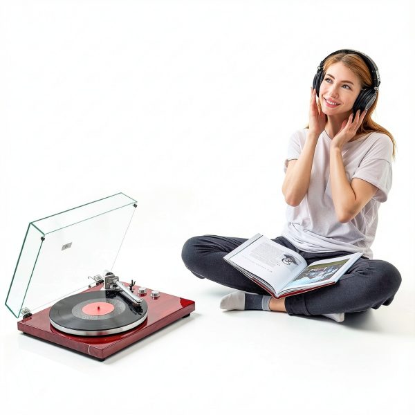 Record Player 1 BY ONE Turntable with Bluetooth and USB Recording-1