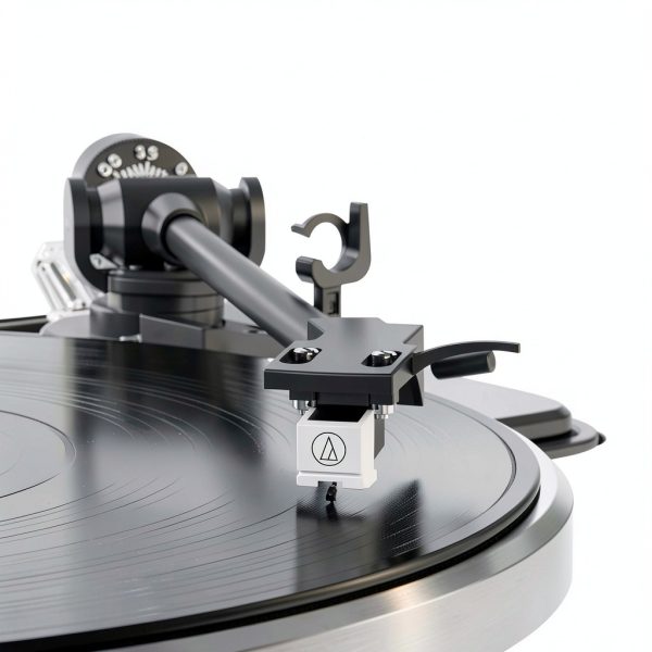 WOCKODER HQ-KZ018 Belt Drive Turntable with Built-in HiFi Speakers-1