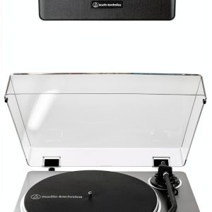 Audio-Technica AT-LP70XBT Turntable with AT-SP65XBT Speaker Black-0