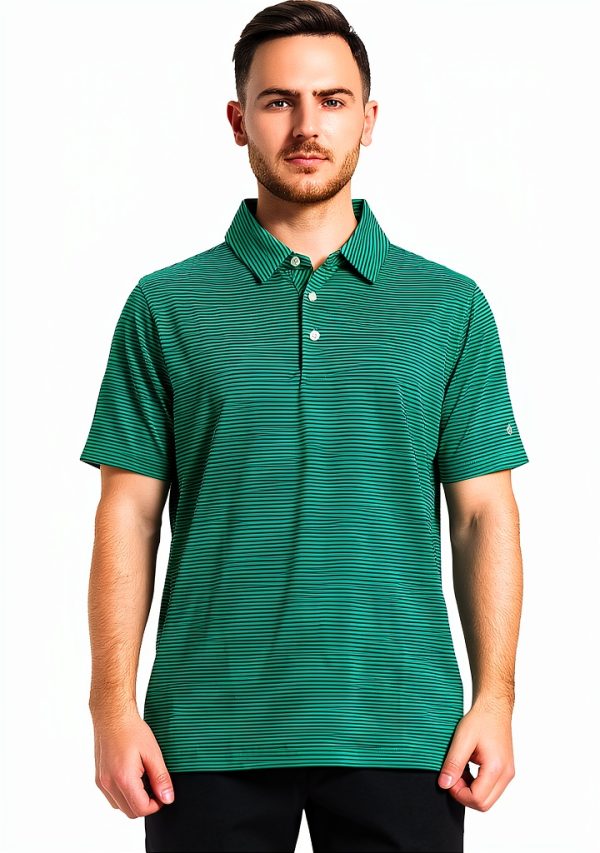 ProFit Mens Golf Polo Shirt Performance Stretch UPF30 MoistureWick-1