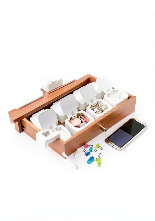 Dental Floss Pick Dispenser by Howison – Press‑Flip Lid, Easy Refill-7