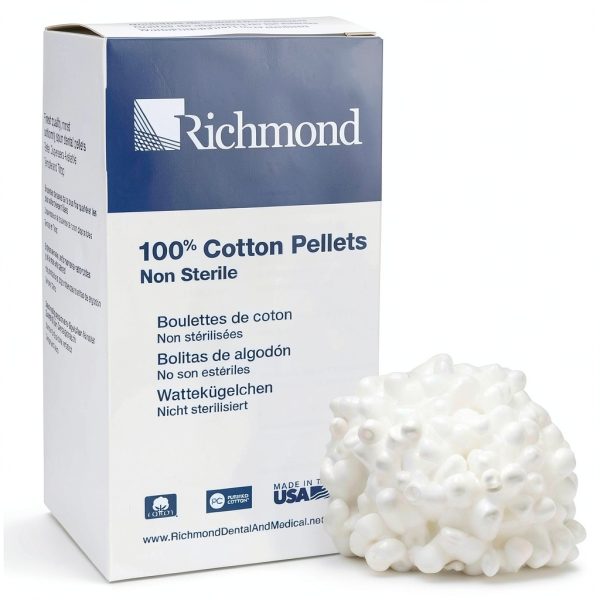 Richmond Dental Cotton Pellets Size 2 7/32" Diameter Rolls-0
