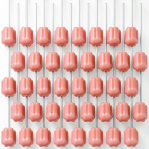 200 Pcs Oral Sponge Sticks, Plum Blossom Head Dental Cleaning Mouth Swabs, Soft Gentle Disposable Sponges for Daily Oral Care, Home Patient Hygiene-0