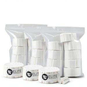 Dental Cotton Rolls 100 Percent High Absorbent Rolled Cotton for Mouth and Nose 2 Medium 1.5 Inch Non Sterile 500-0