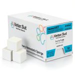VeterSut HemoVET Hemostatic Dental Sponge 1cm Cube 12 Count-0