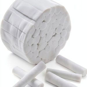 Dental Cotton Rolls 1.5 inch 200pcs Geodurn Absorbent Gauze Oral Care-0