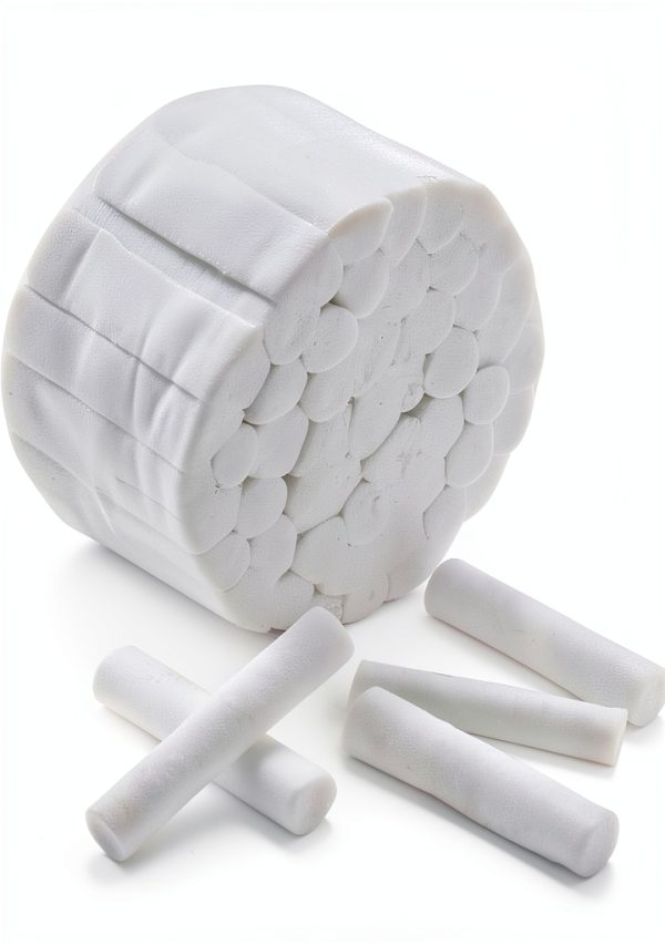 Dental Cotton Rolls 1.5 inch 200pcs Geodurn Absorbent Gauze Oral Care-0