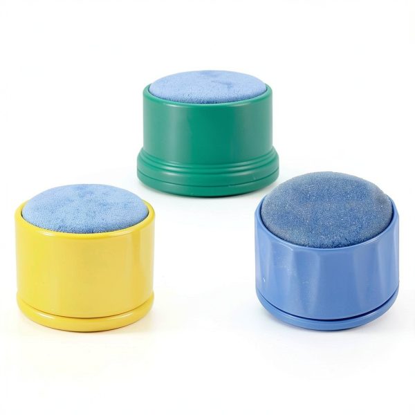 PlastCare USA Premium Blue Round 2.5" Endodontic Foam – Pack of 50 Sponges for Optimal Dental Procedures & Root Canal Treatments-4