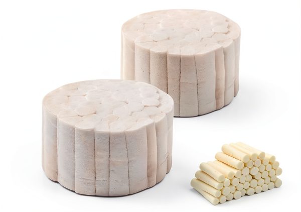 Dental Cotton Rolls 1.5 inch 200pcs Geodurn Absorbent Gauze Oral Care-1