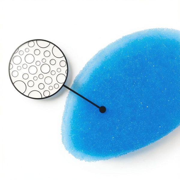 PlastCare USA Premium Blue Round 2.5" Endodontic Foam – Pack of 50 Sponges for Optimal Dental Procedures & Root Canal Treatments-5
